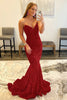 Load image into Gallery viewer, Black Mermaid Sweetheart Formal Dress