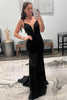 Load image into Gallery viewer, Sparkly Black Mermaid Long Formal Dress with Sequins