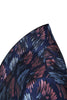 Load image into Gallery viewer, Dark Blue Jacquard 2 Pieces Shawl Lapel Men&#39;s Formal Suits