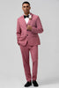 Load image into Gallery viewer, Notched Lapel Coral Single Breasted 3 Piece Men&#39;s Formal Suits