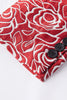 Load image into Gallery viewer, Red Shawl Lapel Printed 2 Piece Men&#39;s Suit