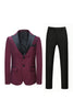 Load image into Gallery viewer, Burgundy Peak Lapel 2 Pieces Men Suits for Formal