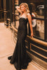 Load image into Gallery viewer, Sparkly Black Mermaid Scoop Long Formal Dress