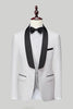 Load image into Gallery viewer, Black 3 Piece Shawl Lapel Men Formal Suits