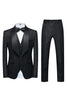 Load image into Gallery viewer, Light Blue Lapel Jacquard 3 Piece Men&#39;s Prom Tuxedo