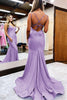 Load image into Gallery viewer, Royal Blue Spaghetti Straps Simple Mermaid Formal Dress