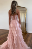 Load image into Gallery viewer, Fuchisa Sweetheart Corset Ruffled Formal Dress with Slit