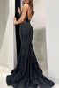 Load image into Gallery viewer, Sparkly Royal Blue Mermaid Long Formal Dress With Sequins