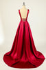 Load image into Gallery viewer, Blush Satin Long Prom Dress