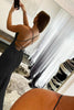 Load image into Gallery viewer, Blue Mermaid Tulle Backless Long Formal Dress with Lace