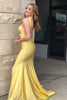Load image into Gallery viewer, Sparkly Corss V-Neck Backless Sequins Mermaid Long Formal Dress