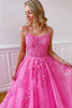 Load image into Gallery viewer, Princess Champagne Spaghetti Straps Formal Dress