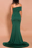 Load image into Gallery viewer, Mermaid Green One Shoulder Long Formal Dress with Slit