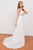 Load image into Gallery viewer, White Embroidery Wedding Dress