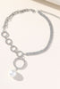 Load image into Gallery viewer, Silver Sparking Rhinestone Choker Necklace