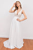 Load image into Gallery viewer, White Embroidery Wedding Dress