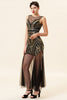 Load image into Gallery viewer, Red Long Tulle Sequin 1920s Dress