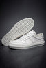 Load image into Gallery viewer, White Leather Lace-Up Casual Men&#39;s Shoes