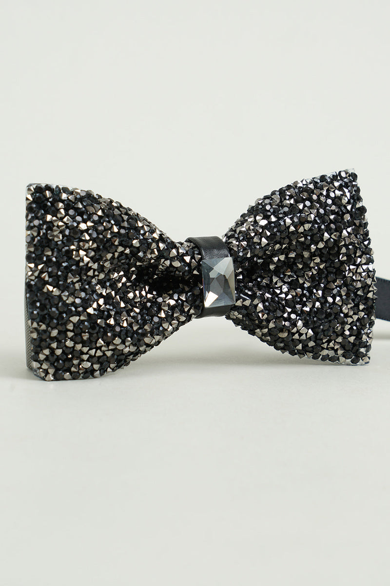 Load image into Gallery viewer, Golden Adjustable Bow Tie Formal Tuxedo Bowtie