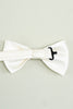 Load image into Gallery viewer, White Adjustable Satin Bow Ties Formal Tuxedo Bowtie