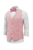 Load image into Gallery viewer, Pink Single Breasted Shawl Lapel Men&#39;s Suit Vest