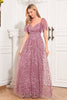 Load image into Gallery viewer, A-Line Dusty Rose Mother Of The Bride Dress with Appliques