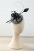 Load image into Gallery viewer, 1920s Black White Grid Headpieces