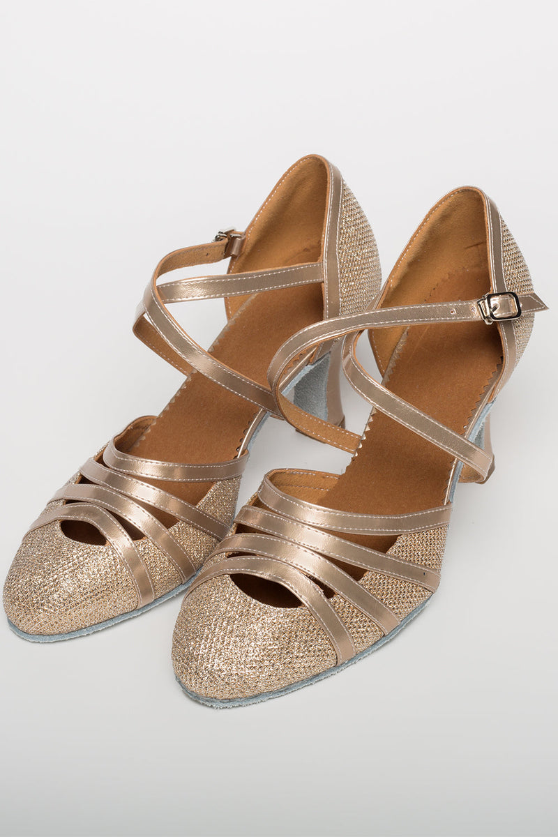 Load image into Gallery viewer, Vintage 1920s Style Dance Shoes with Sequins