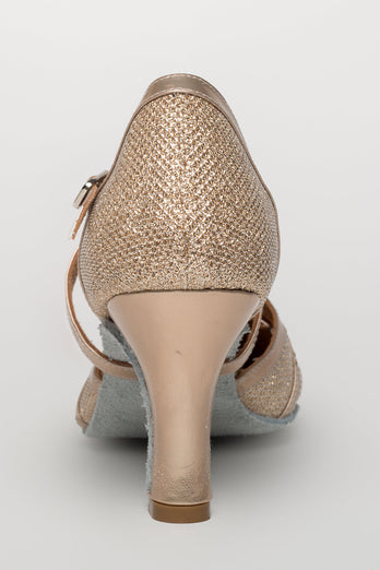 Vintage 1920s Style Dance Shoes with Sequins