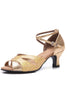 Load image into Gallery viewer, Gold Stiletto Pointed Heel 1920s Sandal