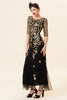 Load image into Gallery viewer, Red Sequins 1920s Dress