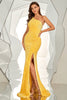 Load image into Gallery viewer, One Shoulder Sequined Mermaid Formal Dress