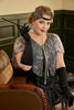 Load image into Gallery viewer, Seven Pieces Necklace Gloves 1920s Party Accessories Set