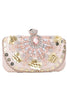 Load image into Gallery viewer, Sparkly Sequins Blush Evening Party Handbag with Beading