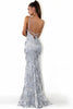 Load image into Gallery viewer, Beaded Backless Spaghetti Straps Formal Dress