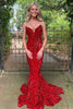 Load image into Gallery viewer, Black Sweetheart Mermaid Formal Dress