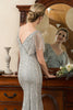 Load image into Gallery viewer, Beading Mermaid Mother of Bride Dress