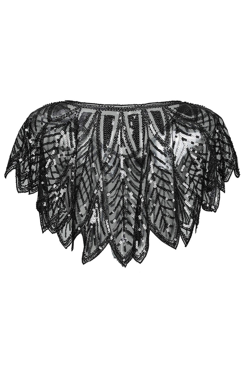 Load image into Gallery viewer, Sequin Glitter 1920s Cape