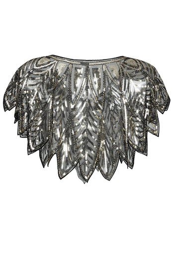 Sequin Glitter 1920s Cape