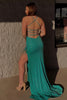 Load image into Gallery viewer, Mermaid Sparkly Green Sequins Long Formal Dress with Tassel