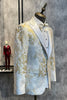 Load image into Gallery viewer, Champagne Peak Lapel Sequins Men&#39;s Formal Blazer