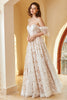 Load image into Gallery viewer, Gorgeous A Line Off the Shoulder White Lace Wedding Dress