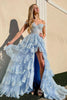 Load image into Gallery viewer, Dark Blue Off The Shoulder Tiered Formal Dress