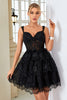 Load image into Gallery viewer, Cute A Line Off the Shoulder Pink Corset Short Formal Dress with Lace