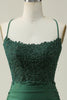 Load image into Gallery viewer, Halter Dark Green Short Formal Dress with Beading