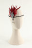 Load image into Gallery viewer, Black Beaded Feather Pearl 1920s Flapper Headband