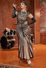 Load image into Gallery viewer, Mermaid Sequined Gatsby 1920s Flapper Dress