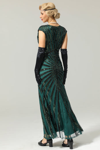 Mermaid Sequined Gatsby 1920s Flapper Dress