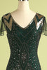 Load image into Gallery viewer, Champage Long Sequin 1920s Dress