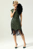 Load image into Gallery viewer, Sequins 1920s Fringe Dress